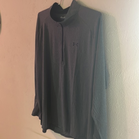Underarmor 4XL light ouster zip dry fit pull over Big and tall - Picture 5 of 5